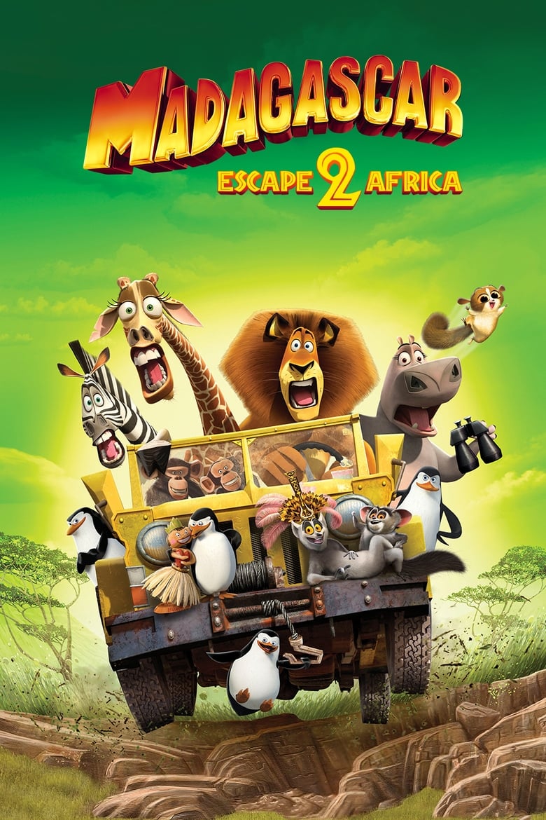 Madagascar: Escape 2 Africa (2008) Multi Audio Hindi – English – Tamil – Telegu – Full Movie Download & Watch FREE – MovieHuntBD
