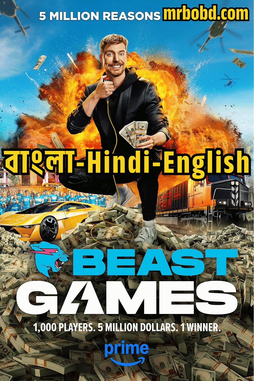 Beast Games (2024-2026) Season 01-02 – Bangla/Hindi/English AMZN – WEB-DL H264 AAC 1080p 720p 480p ESub