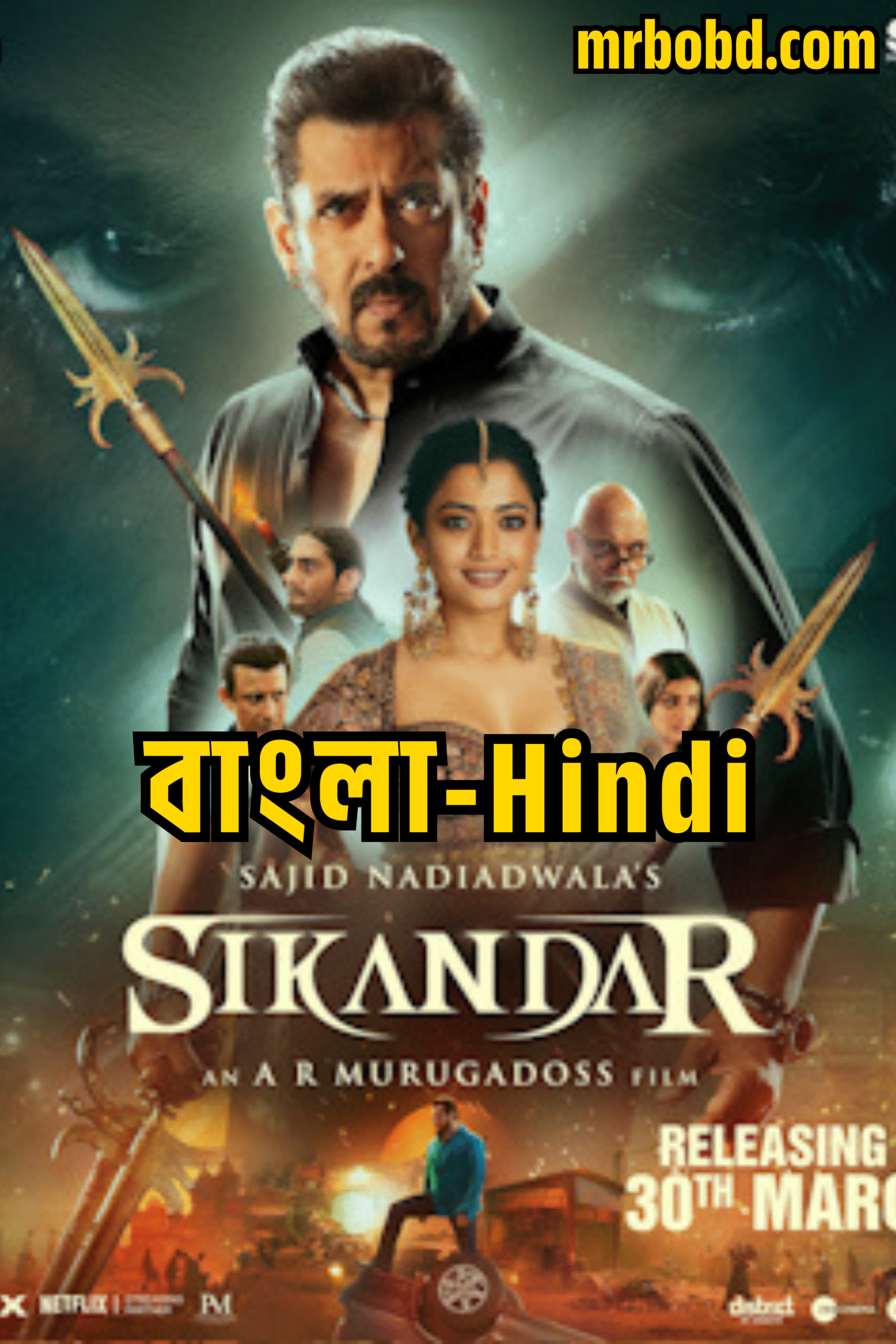 Sikandar (2025) – 4K – Bangla/Hindi – Full Movie Download & Watch FREE – MovieHuntBD