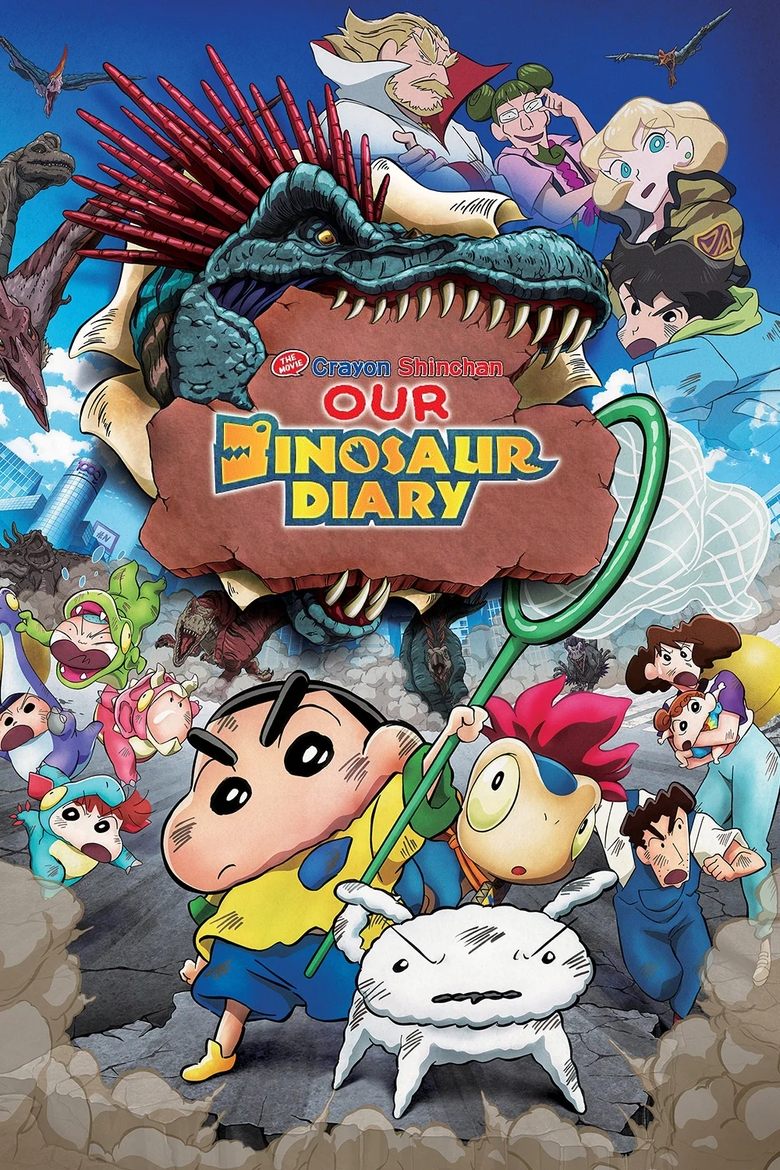 Crayon Shinchan Our Dinosaur Diary (2024) Dual Audio Hindi ORG – Full Movie Download & Watch FREE – MovieHuntBD